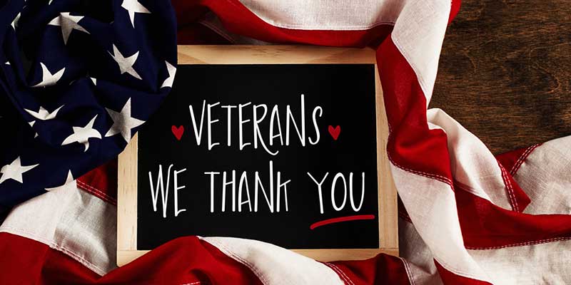 Thank you veterans